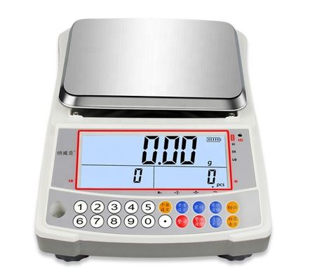 China Laboratory Digital Balance Scale / Counting Scale With Large LED Display supplier