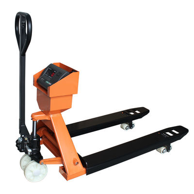 China Hand Operated Forklift Truck Scales Rated Loading Capacity 1000kg supplier