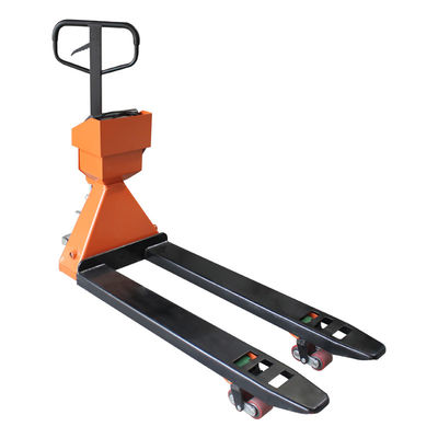 China Heavy Duty Pallet Truck With High Light LCD Display Lifting Height 8 - 19cm supplier