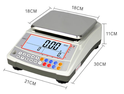 China 0.01g Accuracy Digital Counting Scale Plug In / Battery Powered supplier