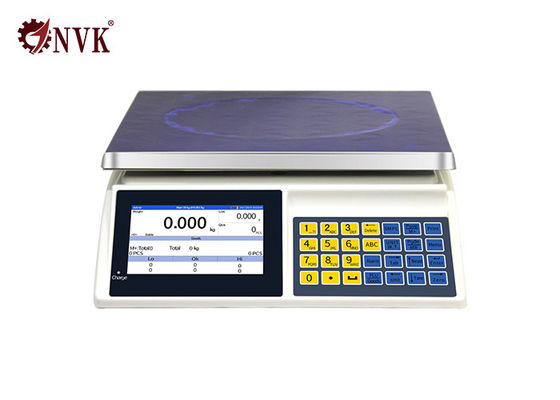 China Portable Smart Counting Scales For Supermarket / Fruit &amp; Vegetable Shop / Screw parts supplier