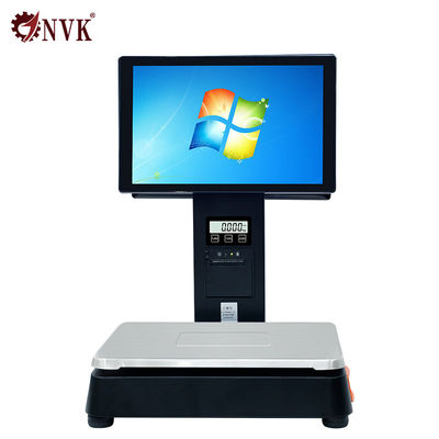China New Arrival All in One Touch Screen Cash Register Scale POS Scale Computer Scale Smart Touch supplier