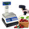 High Accuracy Barcode Weight Scale , Digital Cash Register With Scanner supplier