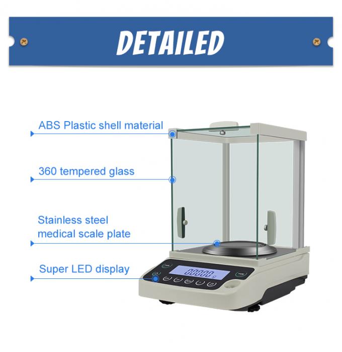 0.0001g Digital High Precision Balance Scales For Lab/ Medical/ Jewelry