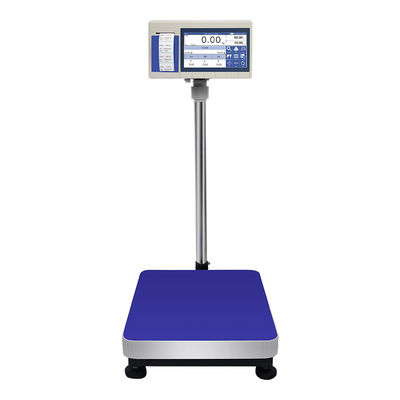 China OIML Smart Touch Screen Bench Scale Digital Weighing Scales with Printer supplier