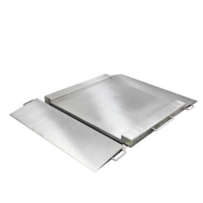 China Industrial Digital Floor Scale Stainless Side Beam Weighing Scale with Slope supplier