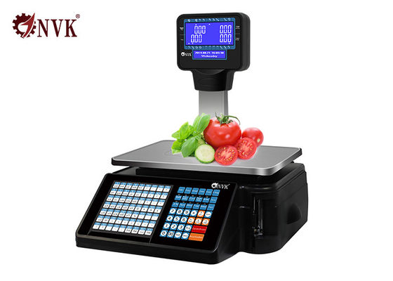 China 2020 Label Bill Printing Digital Barcode Scale for Supermarket supplier