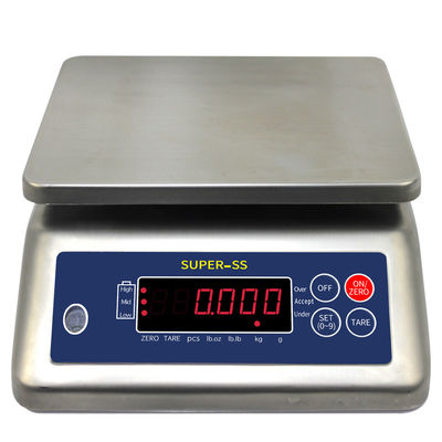 China 6/15/30 Kg Capacity Digital Counting Scale Waterproof Weighing Scale supplier