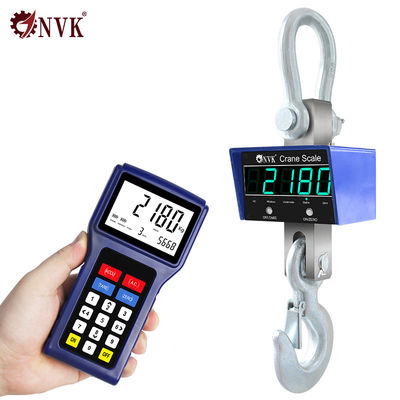 China 1/2/3/5/10T Industrual Hook Digital Hanging Scale Remote Control Hanging Weighing Scale supplier