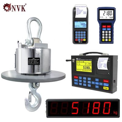 China NVK Direct View Weighing Crane Scale High Temperature Resistance Hanging Crane Scale with Remote Contral and Screen supplier
