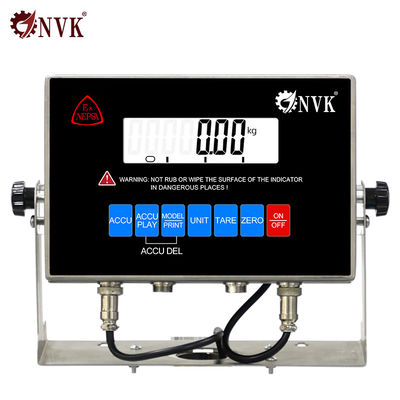 China LCD Indicator Light Digital Explosion Proof Indicator Stainless Steel Scale Indicator supplier