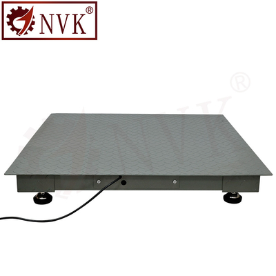 High Strength Steel Digital Floor Scale , Custom Made Floor Weighing Scale