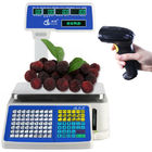 Accurate Electronic Digital Weighing Scale / Barcode Printing Scale For Supermarket
