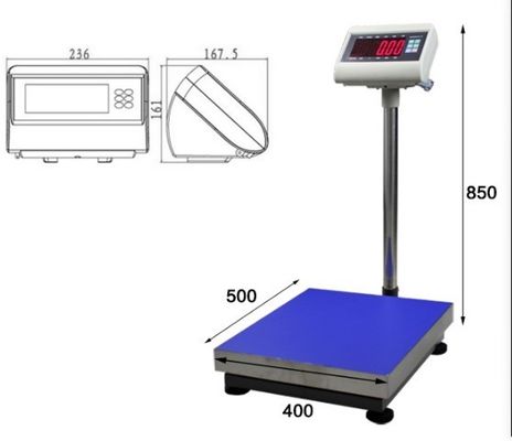 Digital Weight Scale Machine Stainless Steel Electronic Bench Platform Scales