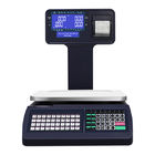 Dual Screen Design Digital Barcode Label Printing Scale Max Capacity 30kg