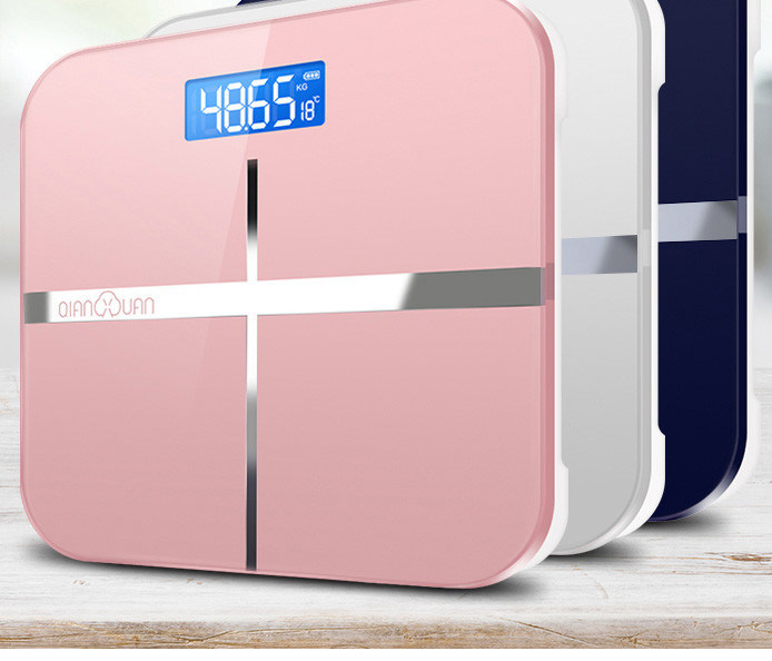 Intelligent Body Weight Machine , Digital Bathroom Weighing Scale
