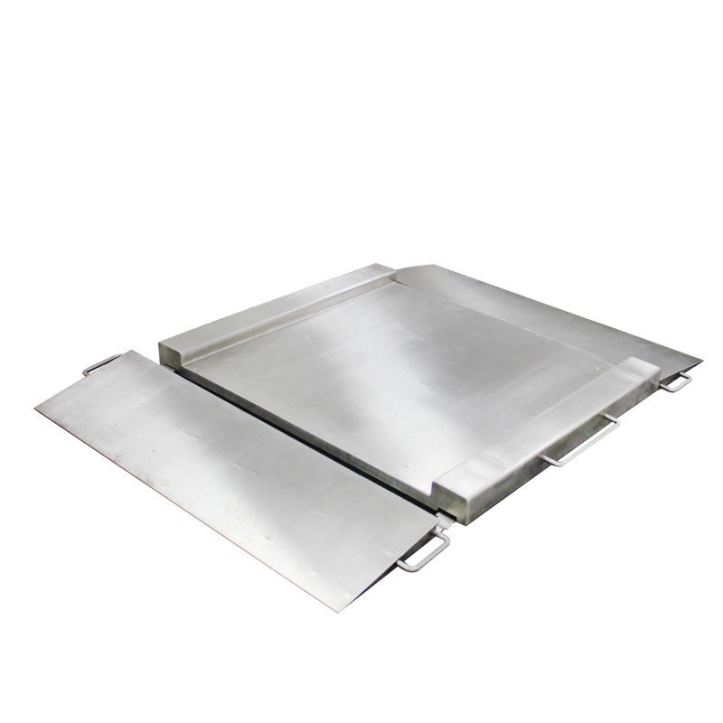 Industrial Digital Floor Scale Stainless Side Beam Weighing Scale with Slope