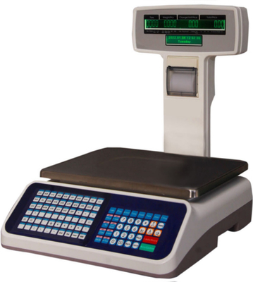 Cash Register Scale 30kg Bill Ticket Receipt Printing Scale 15kg